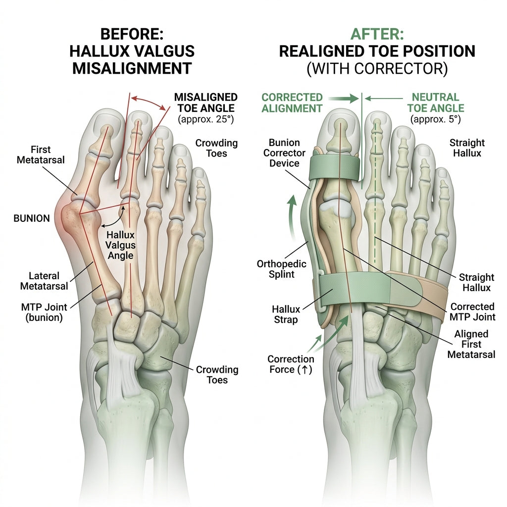 Bunion alignment medical comparison